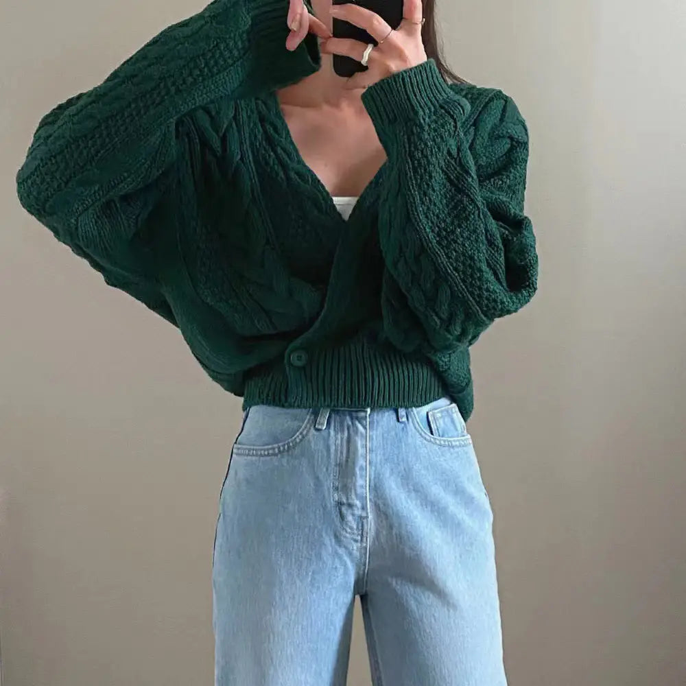 3D effekt alpakka fleece pullover genser raglan erme streetwear unisex