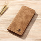 Fashionable Long Men’s Wallet Retro Casual - Sleek Style for Cash: Fashionable Long Men’s Wallet