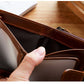 Leather Men’s First Layer Short Wallet Multiple Card Slots - Wallet So Nice It’s Giving Your Pants a Raise