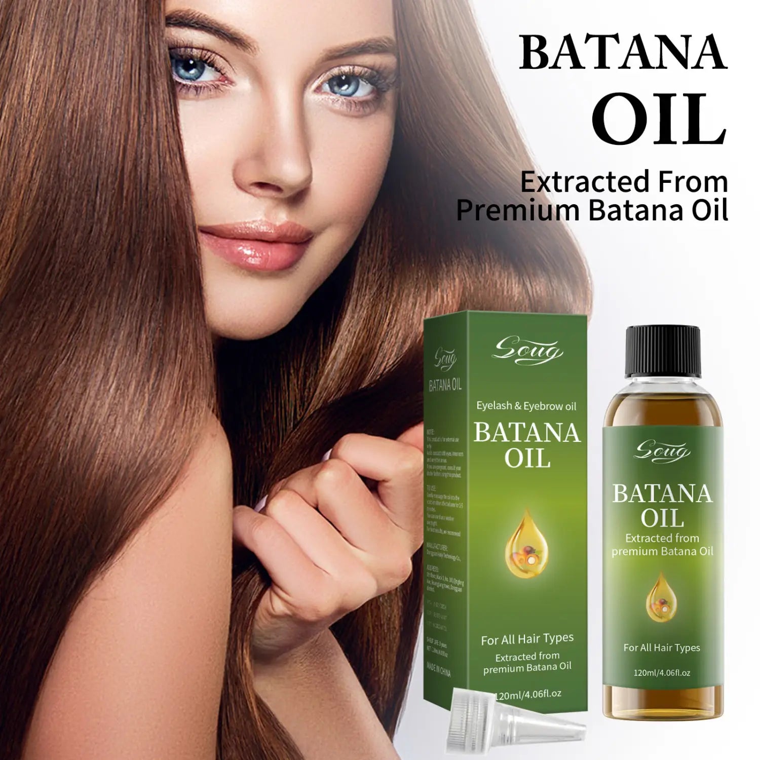 Batana Dense Hair Fixing Oil for Scalp Control and Damage Repair 120ml