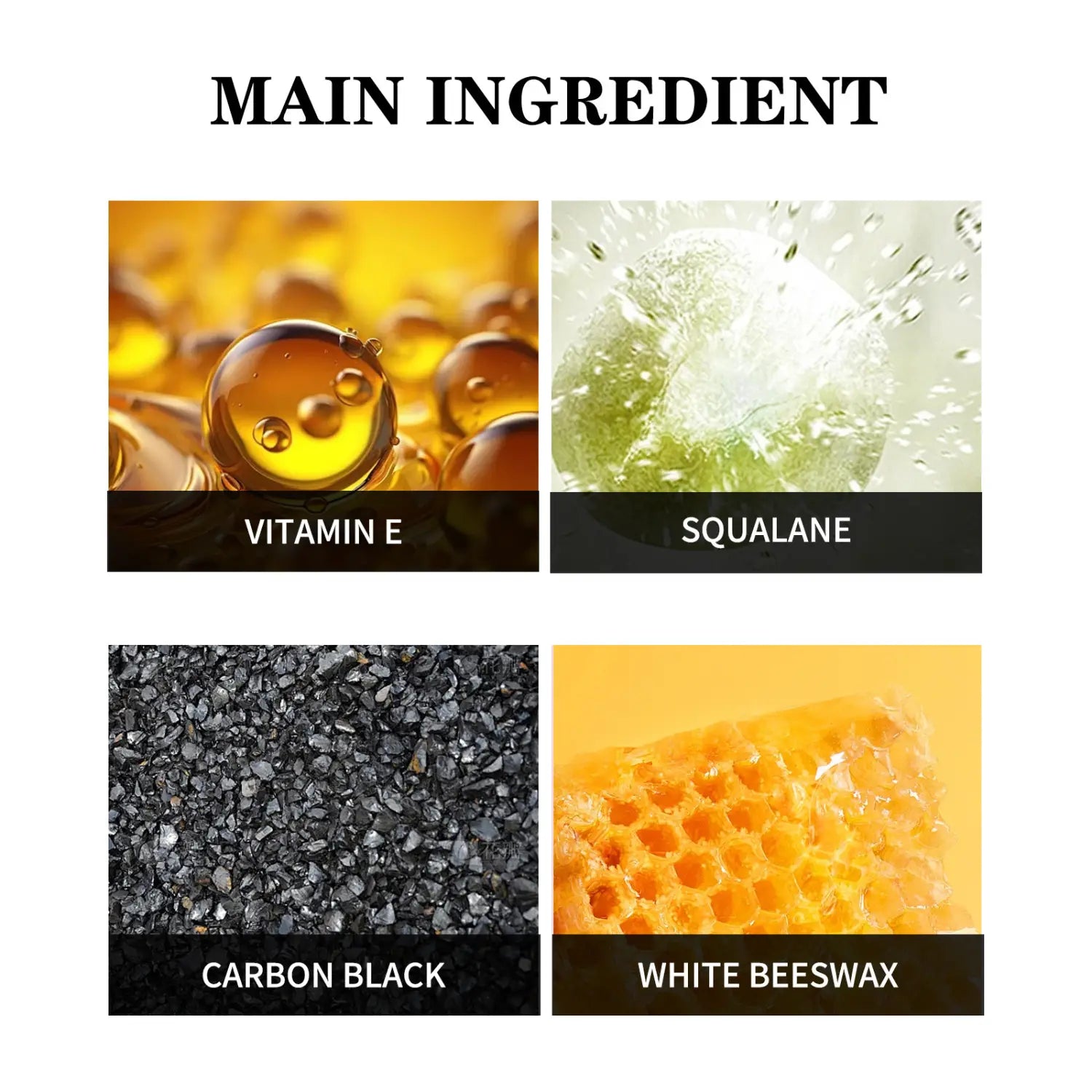 Black Net 3g Mascara with Vitamin E and Squalane for Lash Shaping