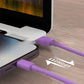 Color Data Cable Multi-color Charging Cable TPE Material Anti-break - Color Data Cable: Charging in Style and No Breaks!