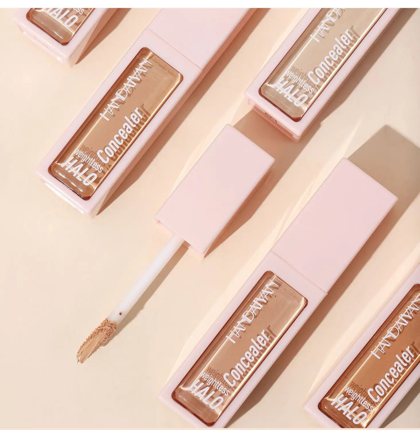 Long-Lasting Shading Cream Concealer with Color Correction and Invisible Pores