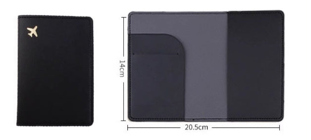 Leather Document Package Travel Protective Case Passport Case - Travel in Style with a Case and its Internal Structure