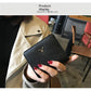 Leather Small Folding Women’s Short Ultra-thin Mini Coin Purse Korean Fashion Wallet - Tiny Purse Big Style Genuine