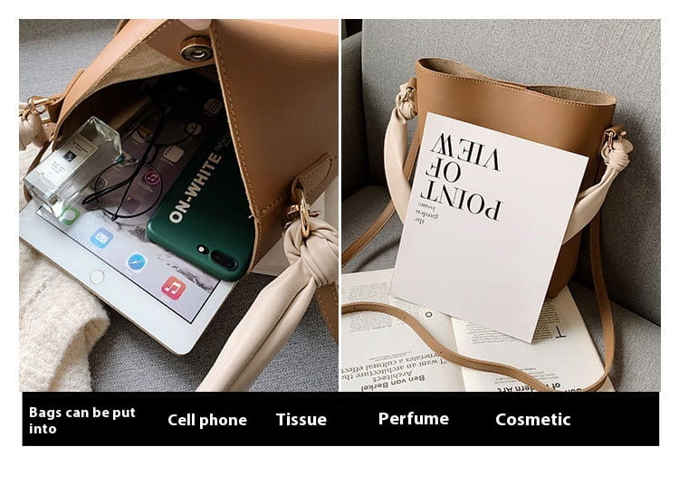 Large Capacity Tote Bag Korean Style with Multiple Pockets for Daily