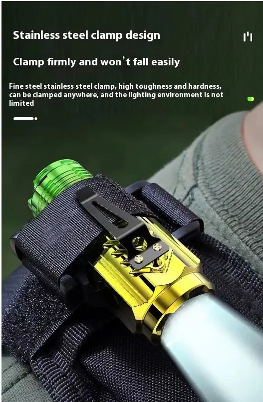 Mini Burst Flashlight Charging Cable with Magnetic and Non-Magnetic Options