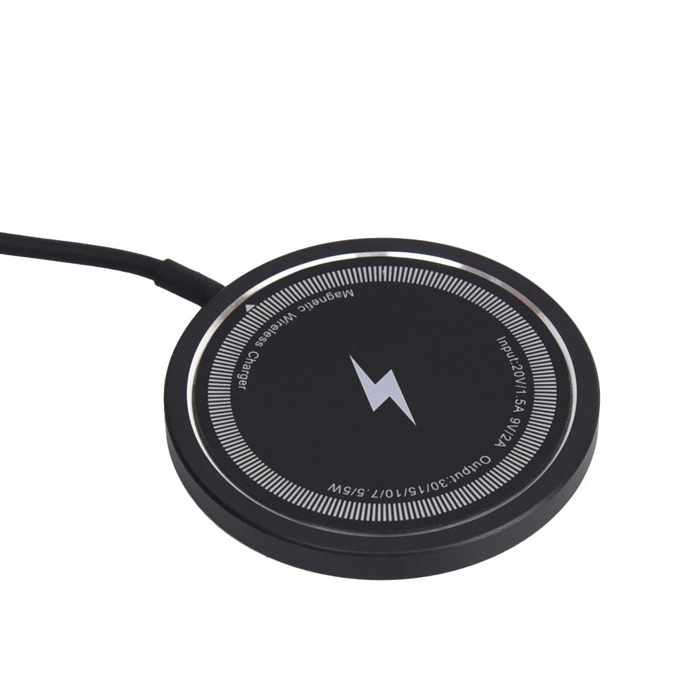 15W Metal Casing Magnetic Wireless Charger - Magnetic Charger That Won’t Stick You With Bills