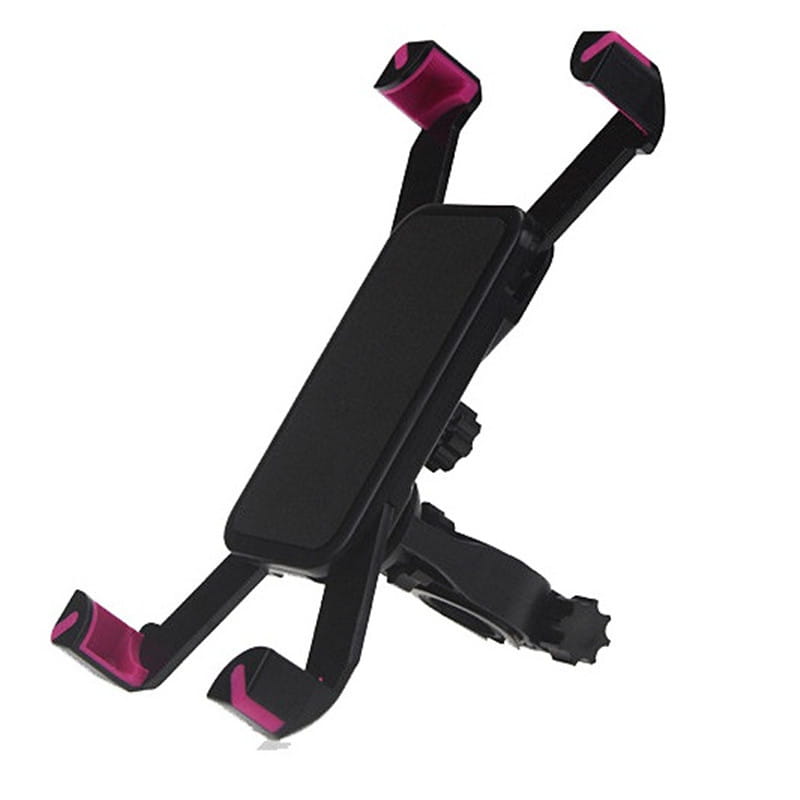 Mobile Phone Holder for Bicycle and Electric Motorcycle Black Plastic Resin