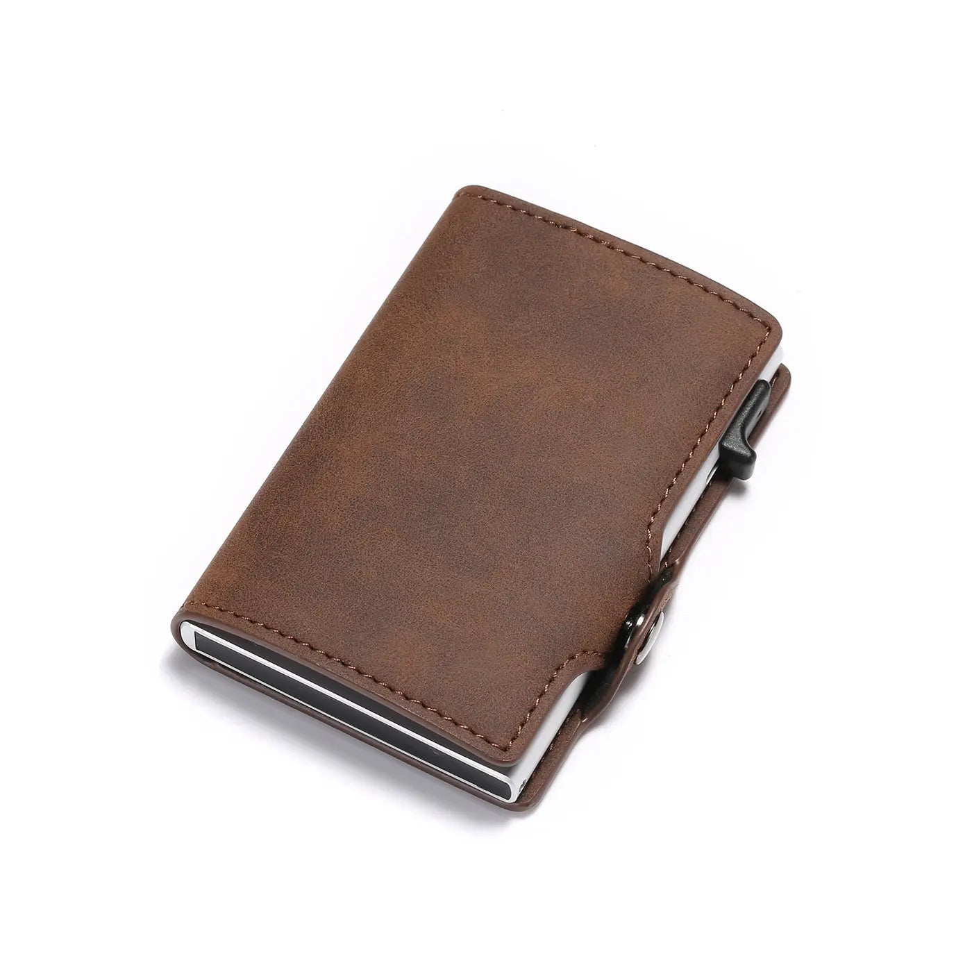 Unisex Card Holder with Horse Leather and CHF for the United States