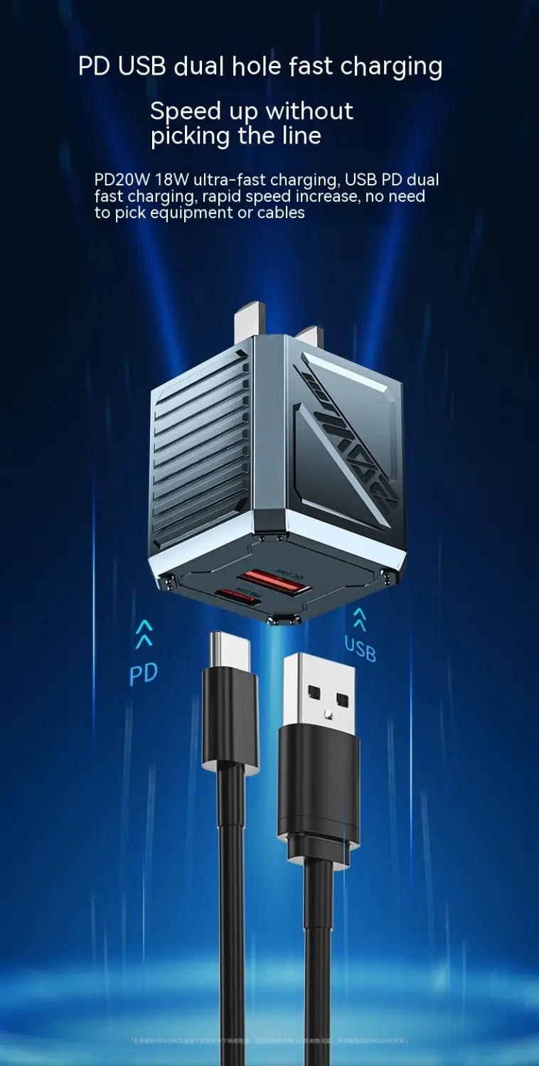 Black USB Type-C Charger for United States CHF Compatible