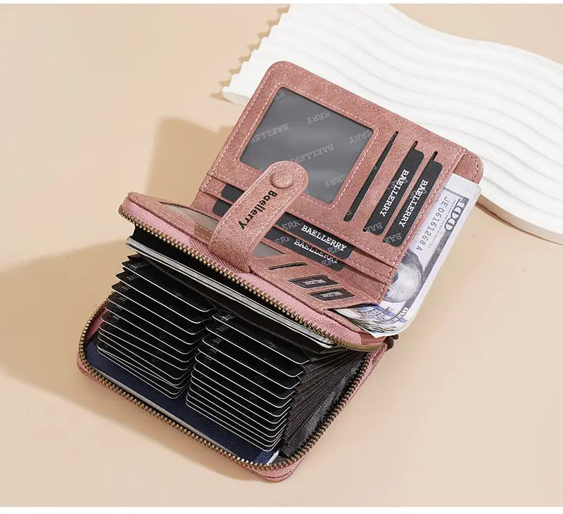 Carteira feminina multicolor