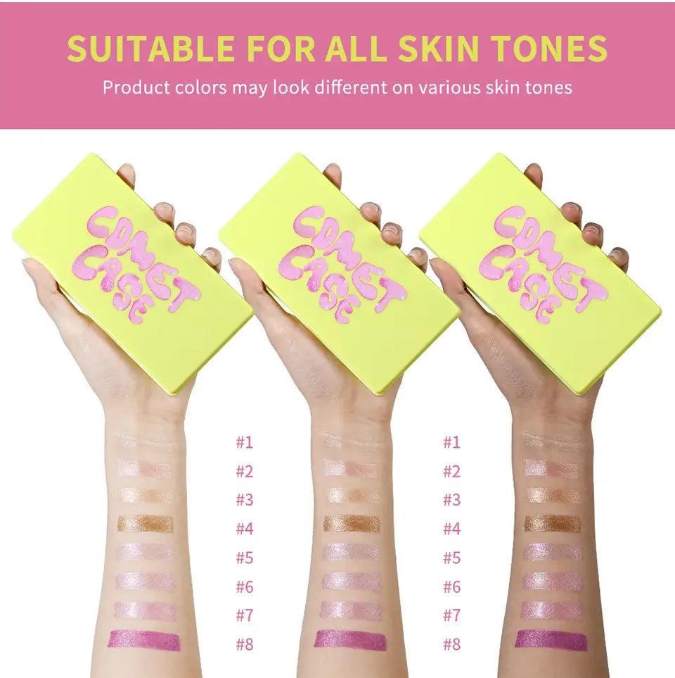 Universal Colors Highlighting Powder for Blush and Rouge Makeup