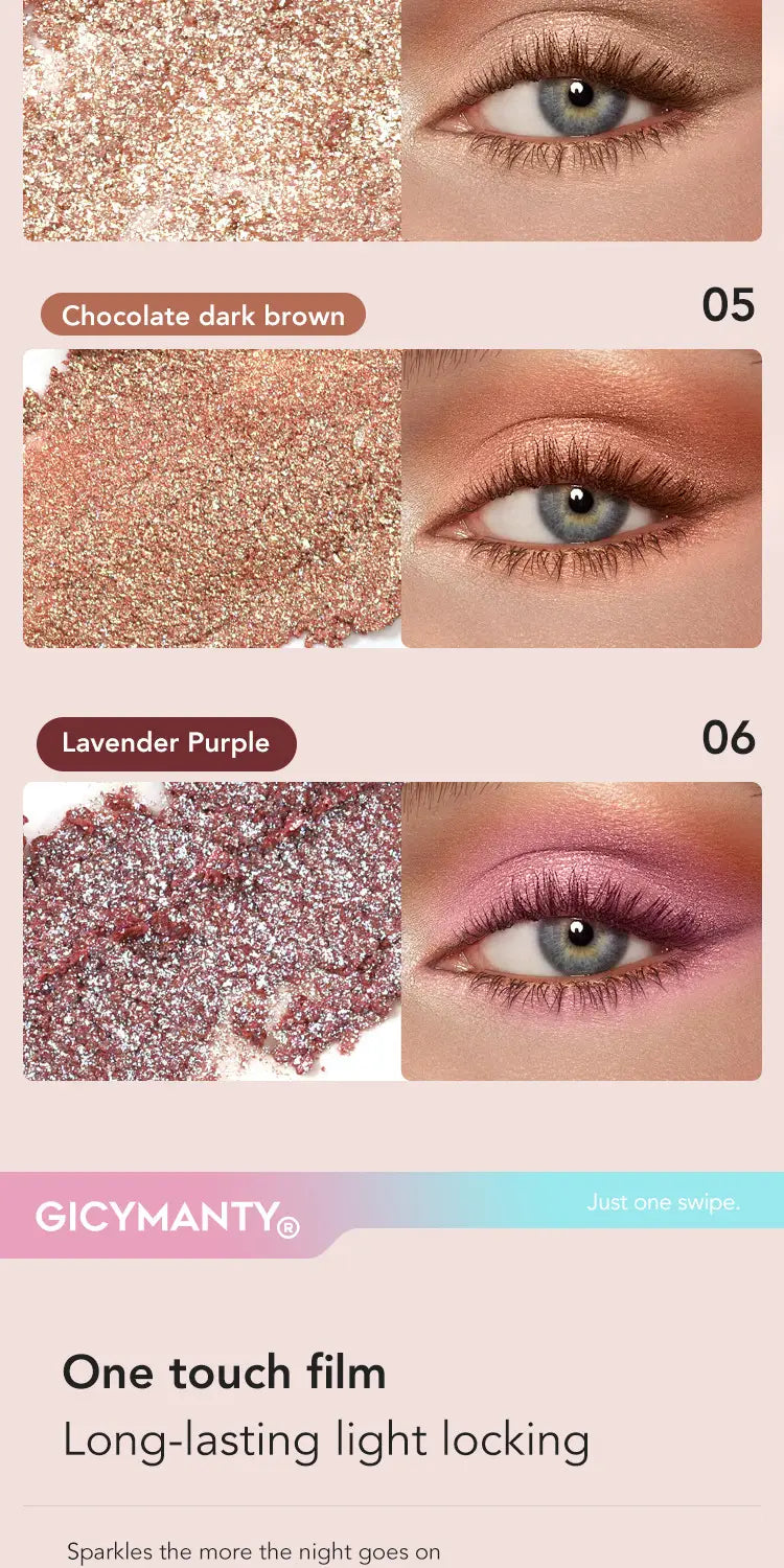 Ögonskuggpinne för flickor och studenter långvarig smink universell skugga