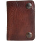 Men’s High-end Short Wallet Buckle Top Layer Cowhide - Cowhide Wallet That’s Short on Size Big on Style