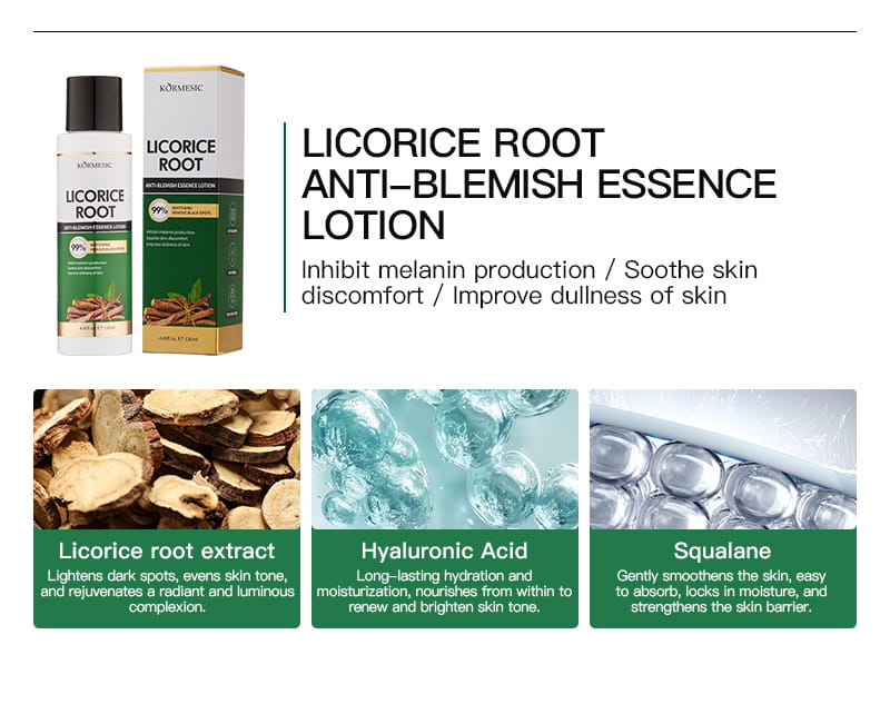 Skincare Series Of Licorice Root