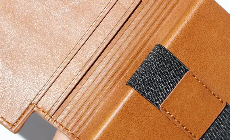 Retro PU Metal Wallet with Carbon Fiber Pattern for Men in the United States