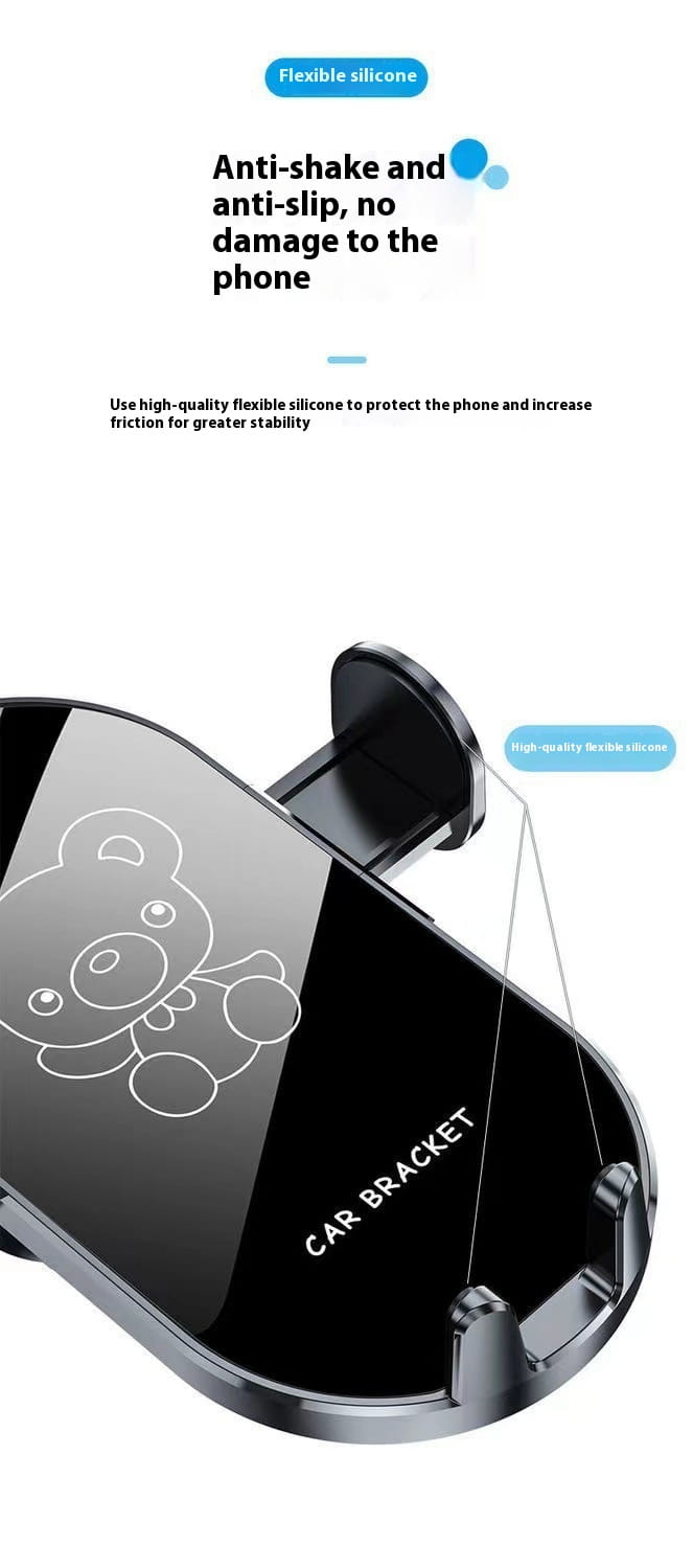 Car Mount Holder for Mobile Phones Cartoon Multifunctional Accessory