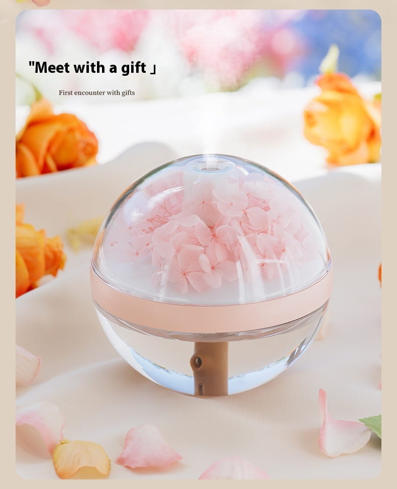 Small Bedroom Desktop Humidifier Mini Portable Quiet Atomization with Built-in Battery