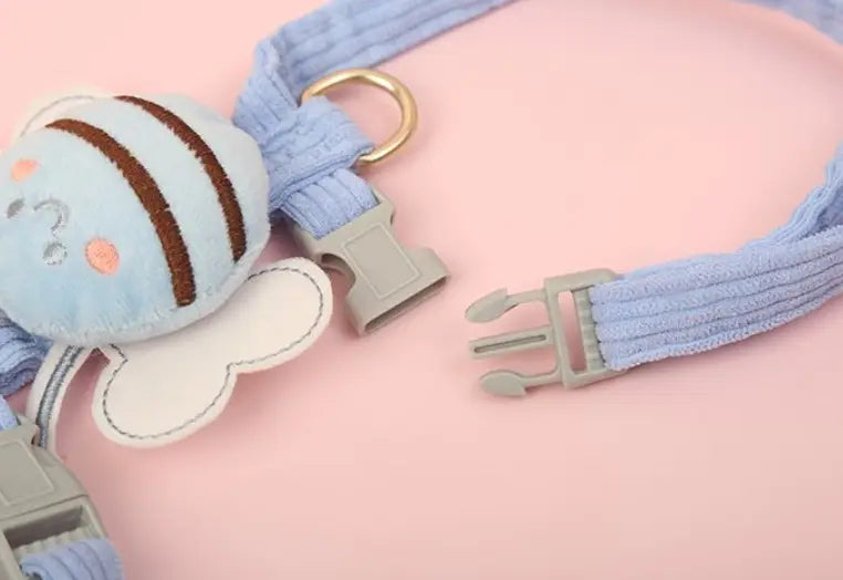 Interactive Bee Cat Toy Rope Färgglada tygteaser för katter och kattungar