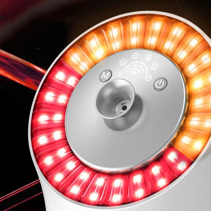 LED -fargelys termisk spray ansiktspleie og hydratiseringsenhet