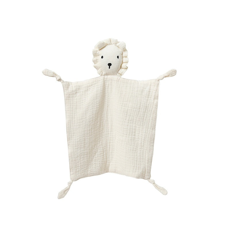 Baby Cotton Gauze Appeasing Towel - Nap Time Just Got Cozy with Cat Face Towels