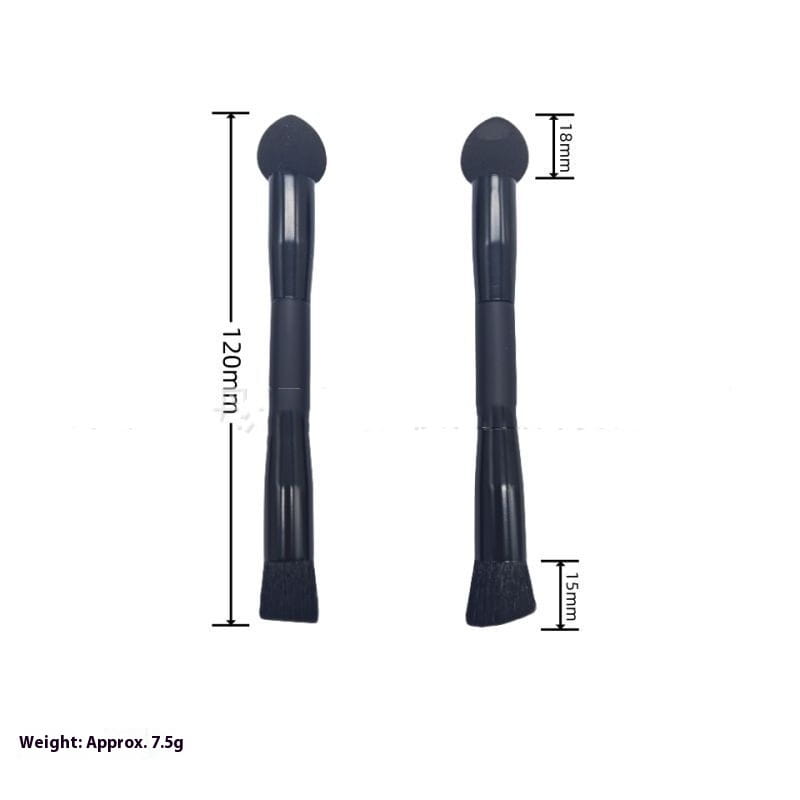 Wooden Handle Concealer Brush for Makeup Blending and Precise Application