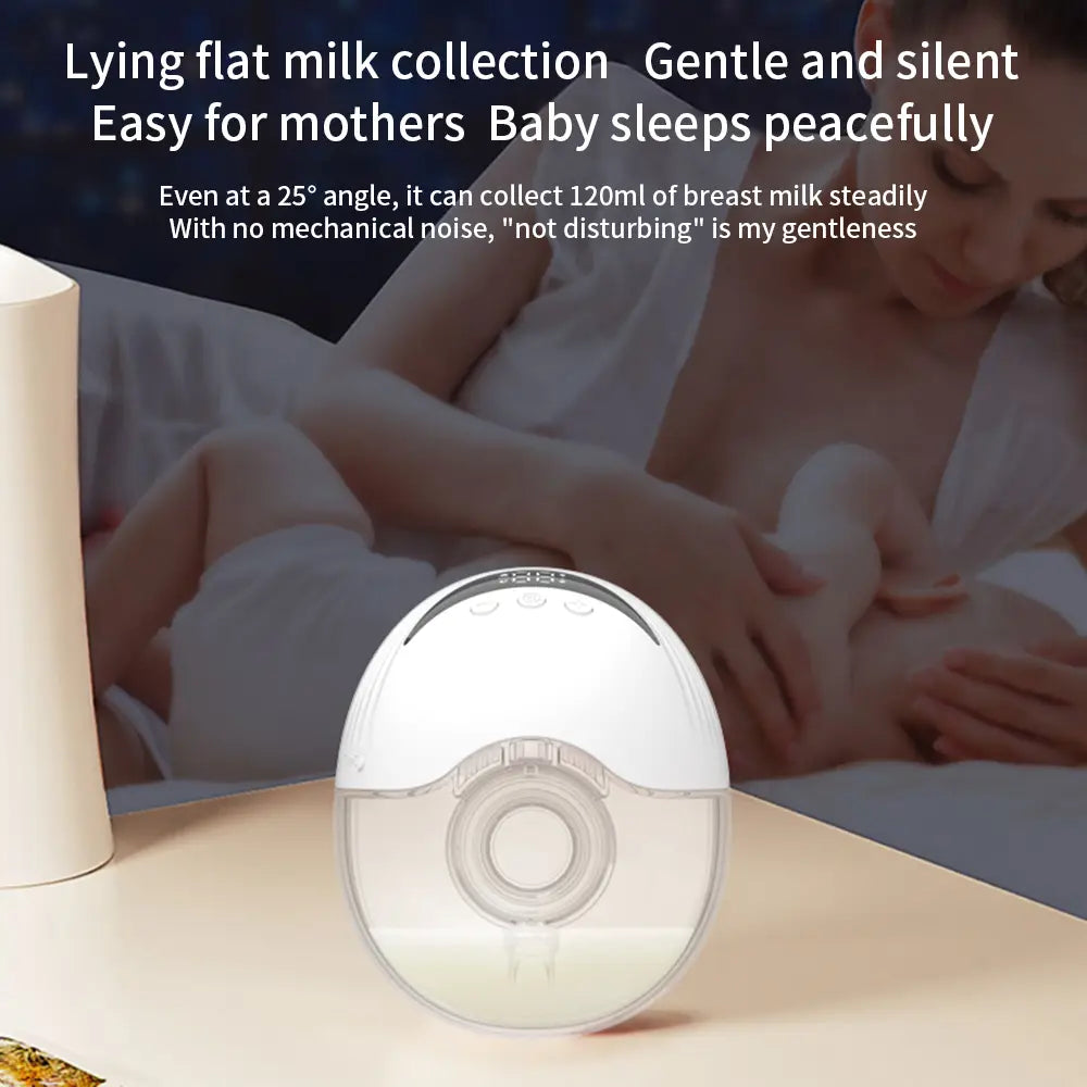 Wearable Electric Breast Pump for Hands-Free Breastfeeding and Convenience