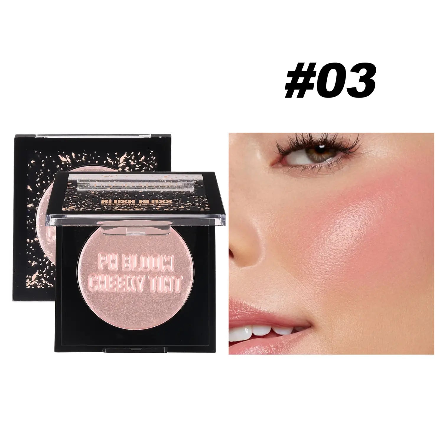 Universal Blush Net 5g Cream Lip Cheek Pearlescent Monochrome Colors