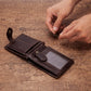 Men’s Multi-card Anti-magnetic Real Cowhide Wallet - Cowhide Wallet: Stylishly Anti-Magnetic for Men