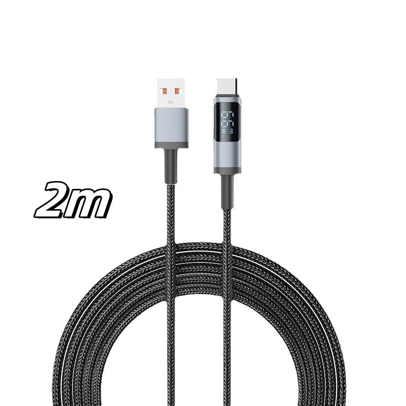 Fast Charge Data Cable Suitable For Charging Digital Display Data Line Type-c Charging Cable - Fast Charge Data Cable