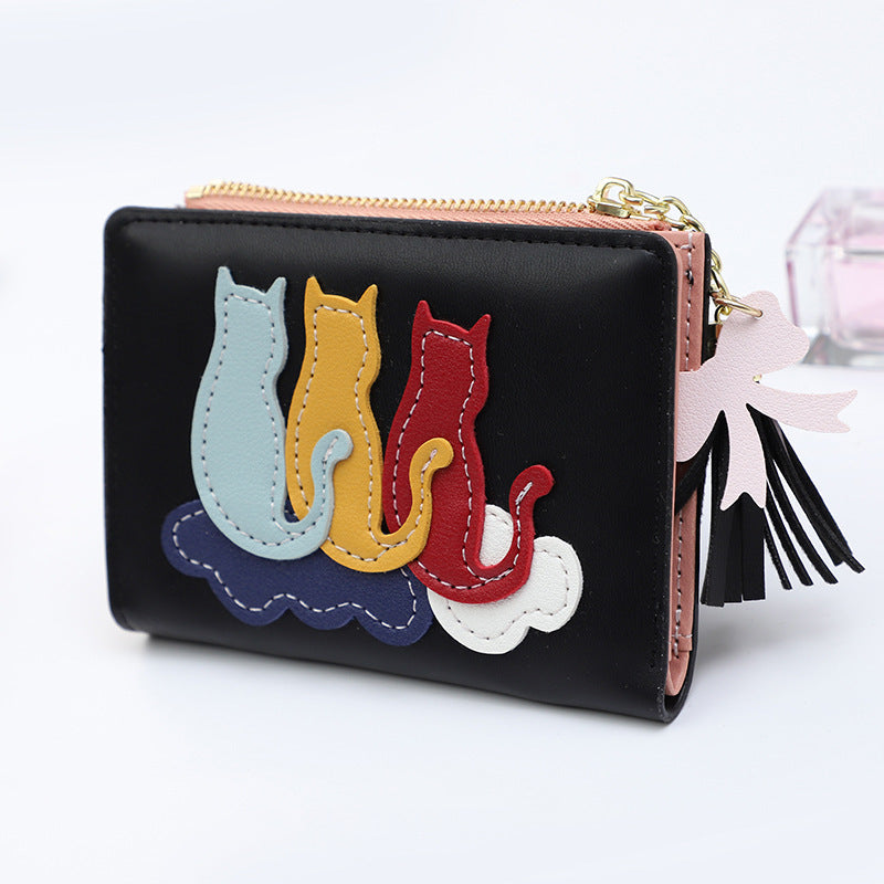 New Women’s Wallet Solid Color Multi Card - Solid Color Wallets That Make You Smile Sweetly