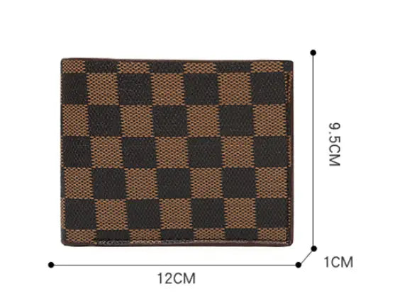 Unisex PU Leather Wallet for Men and Women in Black or Brown CHF CHEF