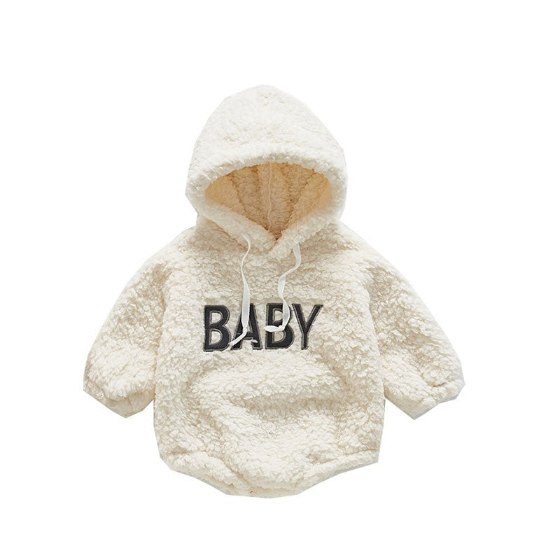 Baby alphabet baby robe hooded romper - Adorably Cozy Baby Alphabet Robe for Tiny Trendsetters