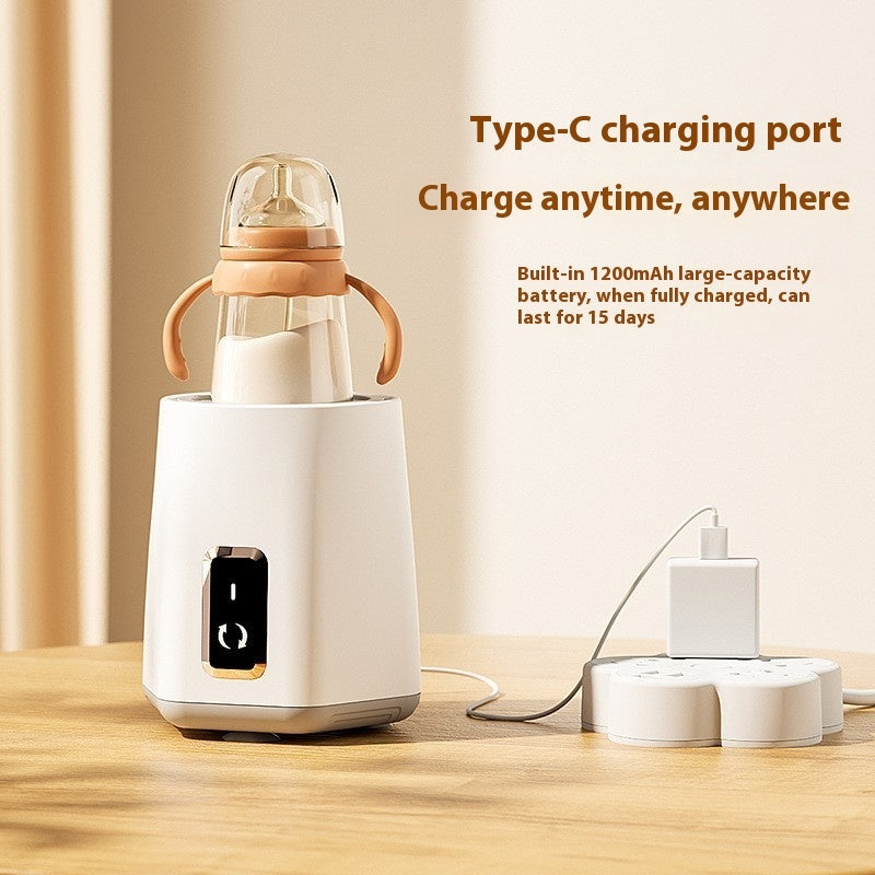 Baby Automatic Formula Milk Maker with USB Charging and Multiple Settings - Teleplus baby automatic formula milk making