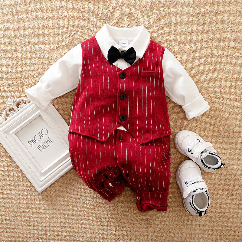 Baby Autumn Clothing Clothes Baby Boy Rompers - Rompers for Baby Boys Who Own Autumn Like Bosses