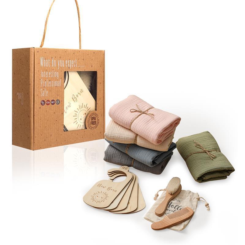 Baby Bath Set Candy Powder Blue Gray for United States and CHF Patients - Babies Who Love to Be Pampered united states