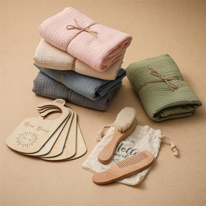 Baby Bath Set Candy Powder Blue Gray for United States and CHF Patients - Babies Who Love to Be Pampered united states