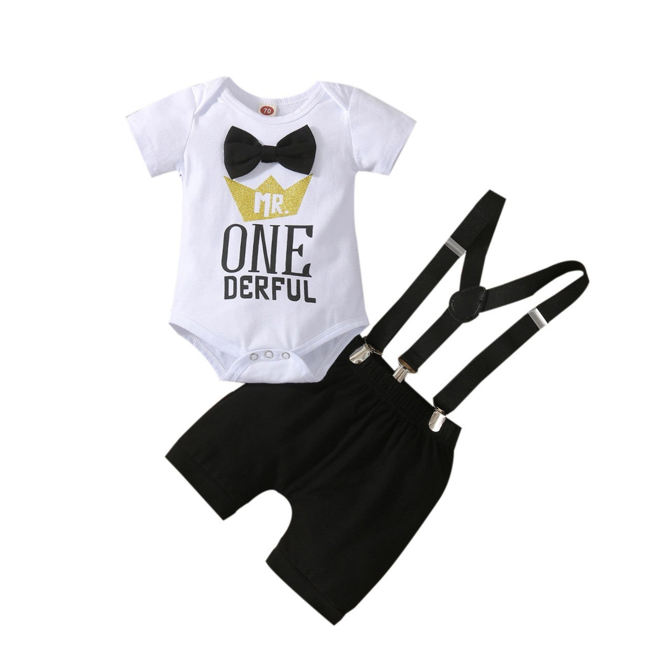 Baby Boy’s First Birthday Costume - Baby Boy Turns One Fashionably Late in Style