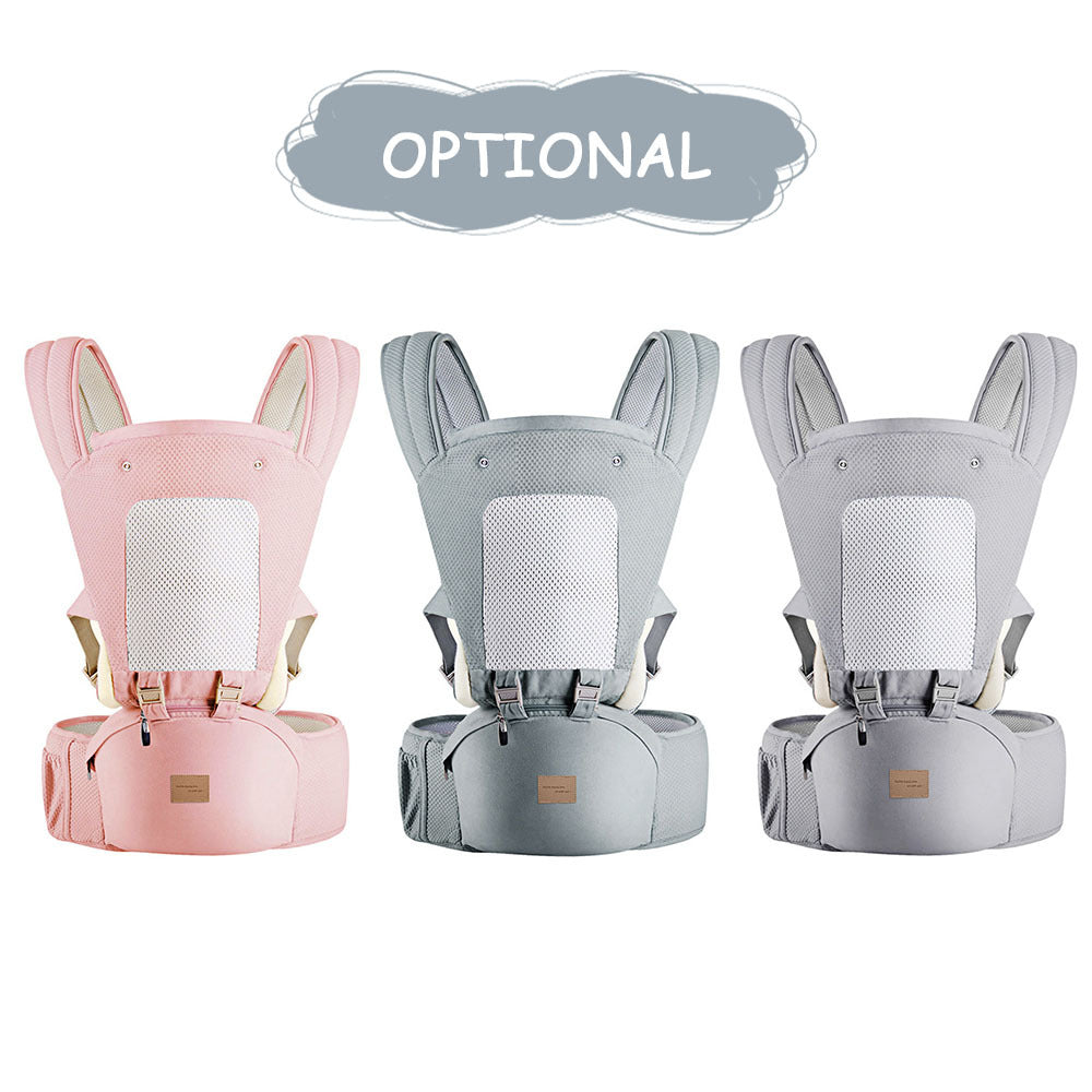 Baby Breathable And Cool Lumbar Stool Carrier Front Hugging Multifunctional - Hug Your Baby with the Cool Lumbar Stool