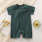 Baby Breathable High Elastic Cotton Jumpsuits Pairs Cardigan - Baby Jumpsuits for Tiny Trendsetters in Cotton Cozy