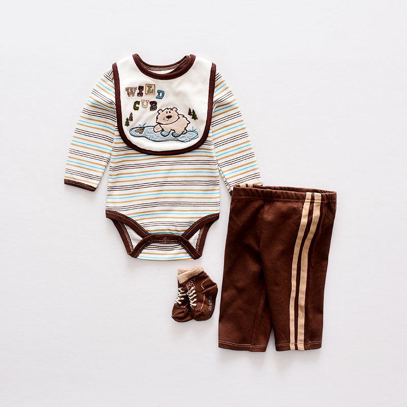 Baby clothes autumn baby jumpsuit - Cotton Jumpsuit for Babies Falling into Fashion Fun