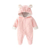 Baby clothes baby onesies princess romper - Tender pink