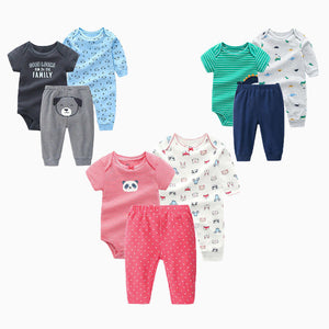 Baby clothes set - Snuggle Your Baby in Cotton Comfy Clothes Set