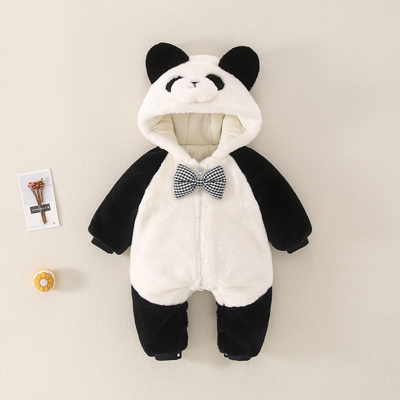 Baby Coat Cute Panda Jumpsuit - Baby Coat Cute Panda Jumpsuit for Babies and Toddlers