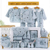 Baby cotton clothes gift box - B 18blue