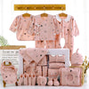 Baby cotton clothes gift box - B 18pink