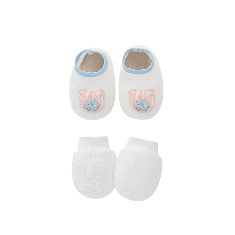 Baby Cotton Gloves Baby Foot Cover Baby - Tiny Tootsies Stay Cozy in Cotton Baby Gloves