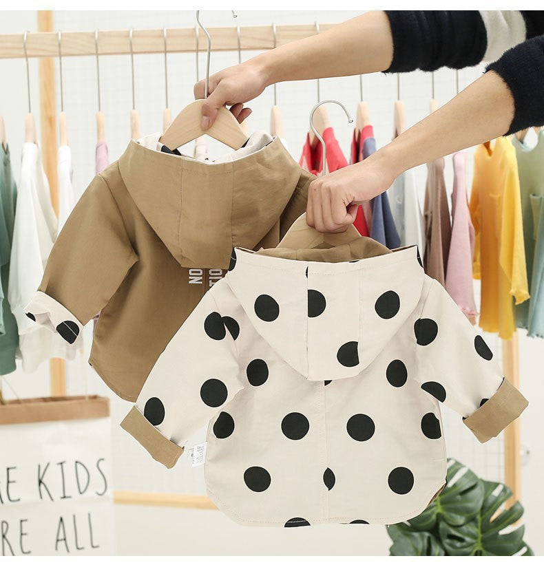 Baby Cotton Jacket for Spring and Autumn Hooded Wear with Comfortable Fit - Teleplus baby cotton jacket spring autumn
