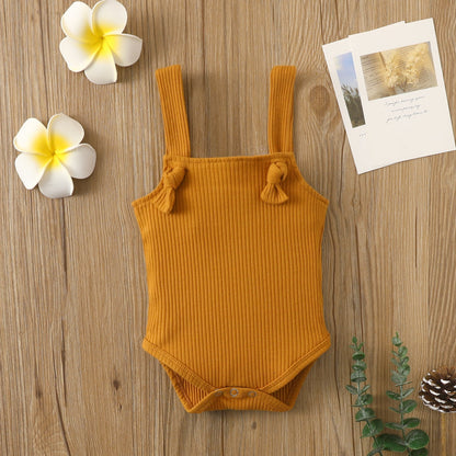 Baby Cotton Pit Strap Small Romper - Cute Baby Romper for Stylish Tiny Climbers